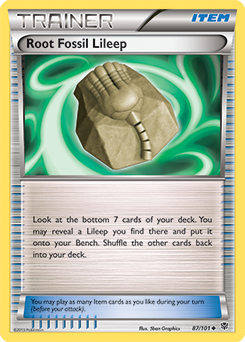 Root Fossil Lileep 87/101<br/>5ban Graphics