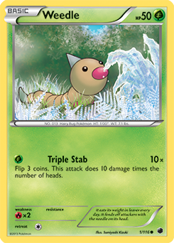 Weedle 1/116<br/>Sumiyoshi Kizuki
