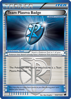Team Plasma Badge 104/116<br/>5ban Graphics