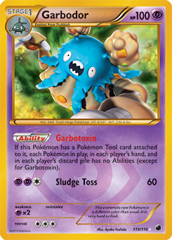 Garbodor 119/116<br/>Ayaka Yoshida