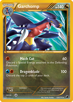 Garchomp 120/116<br/>Ayaka Yoshida