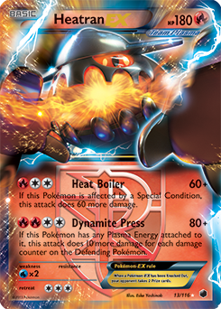Heatran-EX 13/116<br/>Eske Yoshinob