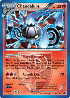 Chandelure 16/116<br/>5ban Graphics