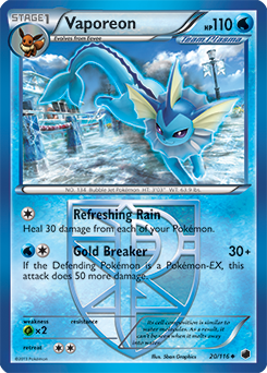 Vaporeon 20/116<br/>5ban Graphics