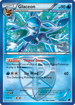 Glaceon 23/116<br/>5ban Graphics