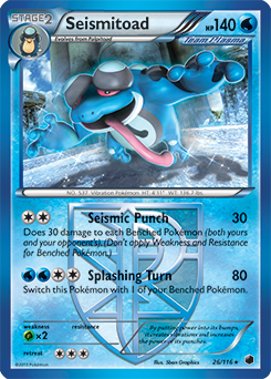 Seismitoad 26/116<br/>5ban Graphics