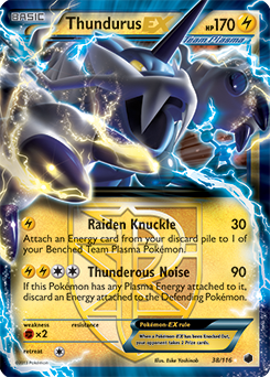 Thundurus-EX 38/116<br/>Eske Yoshinob