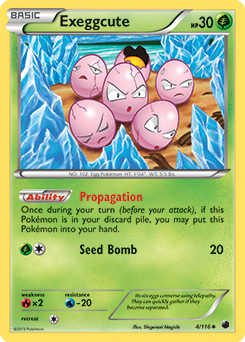 Exeggcute 4/116<br/>Shigenori Negishi