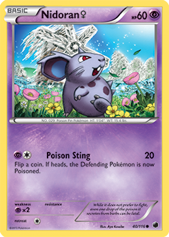Nidoran ♀ 40/116<br/>Aya Kusube