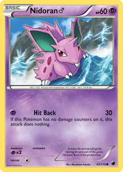 Nidoran ♂ 43/116<br/>Masakazu Fukuda