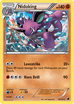 Nidoking 58/116<br/>Shin Nagasawa