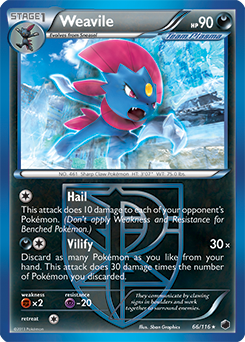Weavile 66/116<br/>5ban Graphics