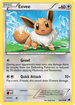Eevee 89/116<br/>Naoki Saito