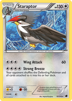 Staraptor 97/116<br/>Hajime Kusajima