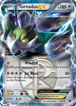 Tornadus-EX 98/116<br/>Eske Yoshinob