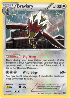 Braviary 116/135<br/>Akira Komayama