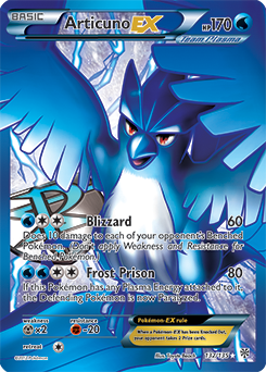 Articuno-EX 132/135<br/>Toyste Beach