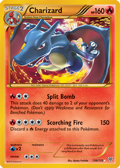 Charizard 136/135<br/>Ayaka Yoshida