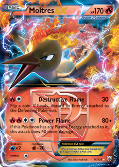 Moltres-EX 14/135<br/>Eske Yoshinob