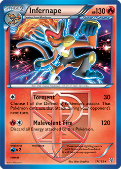 Infernape 17/135<br/>5ban Graphics