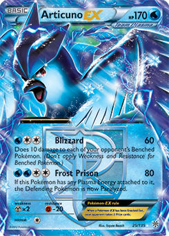 Articuno-EX 25/135<br/>Toyste Beach