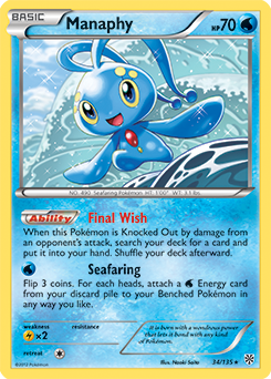 Manaphy 34/135<br/>Naoki Saito