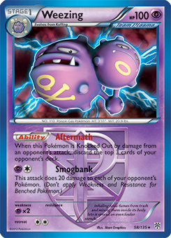 Weezing 58/135<br/>5ban Graphics