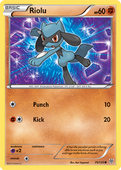 Riolu 75/135<br/>Ken Sugimori