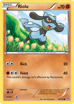 Riolu 76/135<br/>Akira Komayama