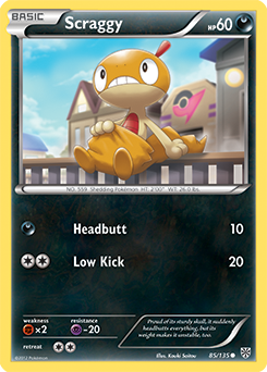Scraggy 85/135<br/>Kouki Saitou
