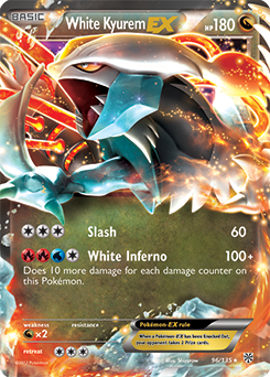 White Kyurem-EX 96/135<br/>Shizurow