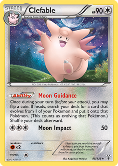 Clefable 98/135<br/>Kagemaru Himeno