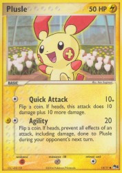 Plusle 13/17<br/>Ken Sugimori