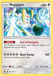 Regigigas 84a<br/>Hasuno