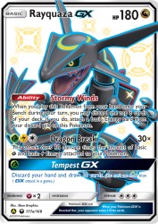 Rayquaza-GX 177a<br/>5ban Graphics
