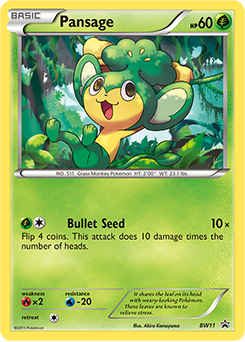 Pansage BW11<br/>Akira Komayama