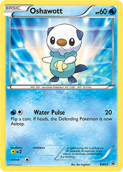 Oshawott BW03<br/>Ken Sugimori