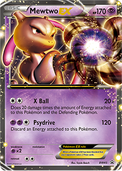 Mewtwo-EX BW45<br/>Toyste Beach