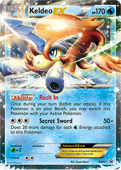Keldeo-EX BW61<br/>Toyste Beach