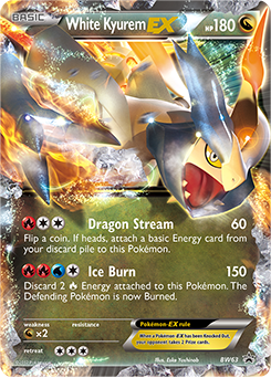 White Kyurem-EX BW63<br/>Eske Yoshinob