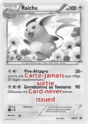 Raichu  BW78<br/>Mizue