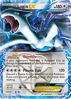 Lugia-EX BW83<br/>Toyste Beach