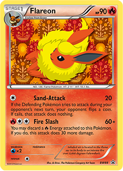 Flareon BW88<br/>The Pokémon Company Art Team