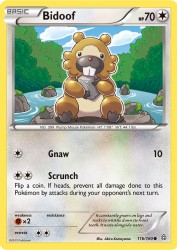 Bidoof 116/160<br/>Akira Komayama