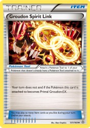 Groudon Spirit Link 131/160<br/>5ban Graphics