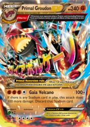 Primal Groudon-EX 86/160<br/>5ban Graphics