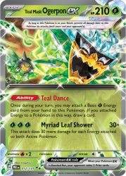Teal Mask Ogerpon ex 12/131<br/>5ban Graphics