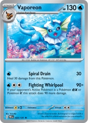 Vaporeon 22/131<br/>kirisAki
