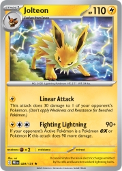 Jolteon 29/131<br/>sui
