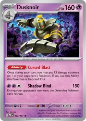 Dusknoir 37/131<br/>danciao